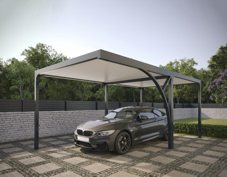 Carport avec dégagement