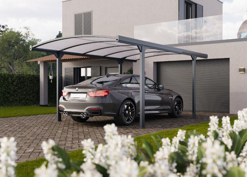 Carport cintré