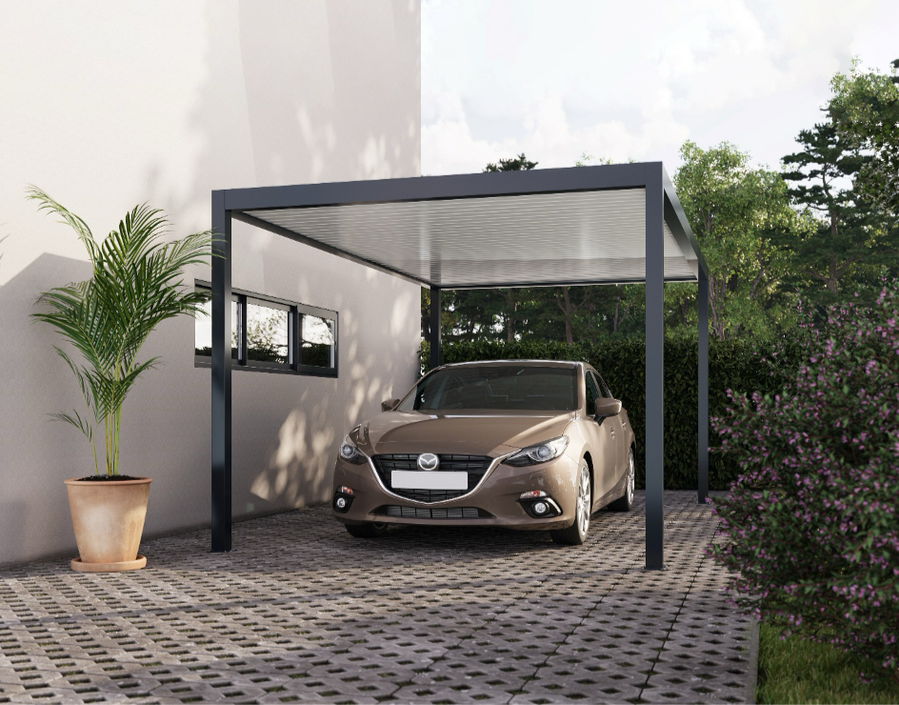 Carport toit plat Consensus