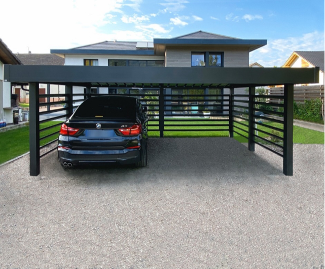 Carport végétalisé